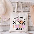 You Can't Scare Me I Teach Art Retro Teacher Ghost Halloween Canvas Tote Bag, gift for family, gift for coworker You Can't Scare Me I Teach Art Retro Teacher Ghost Halloween Canvas Tote Bag, gift for family, gift for coworker
