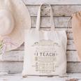 You Cant Scare Me I Teach Middle School Teacher Canvas Tote Bag, gift for family, gift for coworker