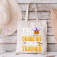 You Cant Scare Me Im A Teacher Halloween Trick Or Teach 2024 Canvas Tote Bag, gift for family, gift for coworker You Cant Scare Me Im A Teacher Halloween Trick Or Teach 2024 Canvas Tote Bag, gift for family, gift for coworker