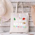 Is It Christmas Break Yet Teacher Xmas Light Santa Hat Canvas Tote Bag, gift for family, gift for coworker Is It Christmas Break Yet Teacher Xmas Light Santa Hat Canvas Tote Bag, gift for family, gift for coworker