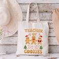 Christmas Teacher Of Smart Cookies Gingerbread Man Teaching Canvas Tote Bag, gift for family, gift for coworker Christmas Teacher Of Smart Cookies Gingerbread Man Teaching Canvas Tote Bag, gift for family, gift for coworker