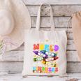 Color The World With Kindness Crayon Positivity Teacher Canvas Tote Bag, gift for family, gift for coworker