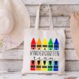 Colorful Crayon Kindergarten Team Tee For Teachers Students Men Women Kids Canvas Tote Bag, gift for family, gift for coworker Colorful Crayon Kindergarten Team Tee For Teachers Students Men Women Kids Canvas Tote Bag, gift for family, gift for coworker