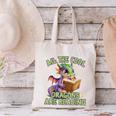 All The Cool Dragons Are Reading Dragon Teacher Canvas Tote Bag, gift for family, gift for coworker