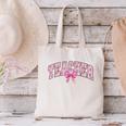 Coquette Bow Back To School First Day Teacher Canvas Tote Bag, gift for family, gift for coworker