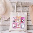 Coquette Bow Spooky Teacher Ghost Halloween Trick Or Teach Canvas Tote Bag, gift for family, gift for coworker Coquette Bow Spooky Teacher Ghost Halloween Trick Or Teach Canvas Tote Bag, gift for family, gift for coworker