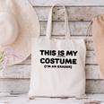 THIS IS MY COSTUME Eraser Teacher Halloween Costume Canvas Tote Bag, gift for family, gift for coworker THIS IS MY COSTUME Eraser Teacher Halloween Costume Canvas Tote Bag, gift for family, gift for coworker