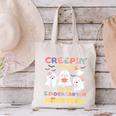 Creepin It Real With Kindergarten Monsters Halloween Teacher Canvas Tote Bag, gift for family, gift for coworker Creepin It Real With Kindergarten Monsters Halloween Teacher Canvas Tote Bag, gift for family, gift for coworker