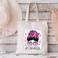 CTE Teacher In October We Wear Pink Breast Cancer Awareness Canvas Tote Bag, gift for family, gift for coworker CTE Teacher In October We Wear Pink Breast Cancer Awareness Canvas Tote Bag, gift for family, gift for coworker