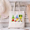 Cute Gnomes Teach Love And Inspire Back To School Teacher Canvas Tote Bag, gift for family, gift for coworker