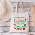 Cute Principal Nurse Lunch Lady Teacher Coach Homeschool Mom Canvas Tote Bag, gift for family, gift for coworker