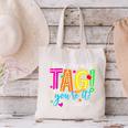 Dear Parents Tag You'Re It Love Teachers Last Day Of School Canvas Tote Bag, gift for family, gift for coworker Dear Parents Tag You'Re It Love Teachers Last Day Of School Canvas Tote Bag, gift for family, gift for coworker