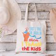 Diabetic Teacher Diabetes Awareness Insulin Blue Ribbon Canvas Tote Bag, gift for family, gift for coworker