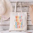 What Are We Doing Today PE Teacher Canvas Tote Bag, Pe Teacher Tote Bags, gift for family, gift for coworker What Are We Doing Today PE Teacher Canvas Tote Bag, Pe Teacher Tote Bags, gift for family, gift for coworker