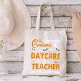 I Don't Need A Costume I'm A Daycare Teacher Halloween Women Canvas Tote Bag, gift for family, gift for coworker