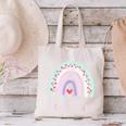 Early Headstart Cute Retro Rainbow Teachers Canvas Tote Bag, gift for family, gift for coworker