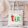 Elf Squad Pre-k Teacher Christmas Child Xmas Canvas Tote Bag, gift for family, gift for coworker