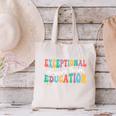 Exceptional Education Dream Team SPED ESE Teacher Autism Canvas Tote Bag, gift for family, gift for coworker Exceptional Education Dream Team SPED ESE Teacher Autism Canvas Tote Bag, gift for family, gift for coworker