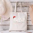 FA LA8 Christmas Santa Fa La Math Teacher Student Canvas Tote Bag, gift for family, gift for coworker FA LA8 Christmas Santa Fa La Math Teacher Student Canvas Tote Bag, gift for family, gift for coworker