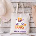 Fabulous Pre-K Teacher Halloween Costume Classroom Outfit Canvas Tote Bag, gift for family, gift for coworker Fabulous Pre-K Teacher Halloween Costume Classroom Outfit Canvas Tote Bag, gift for family, gift for coworker