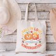 Fall In Love With Kindergarten Autumn Kindergarten Teacher Canvas Tote Bag, gift for family, gift for coworker
