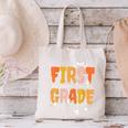 First Grade Dream Retro Team Fall Halloween Spooky Teachers Canvas Tote Bag, First Grade Teacher Tote Bags, gift for family, gift for coworker First Grade Dream Retro Team Fall Halloween Spooky Teachers Canvas Tote Bag, First Grade Teacher Tote Bags, gift for family, gift for coworker