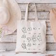 Fractions Math Teacher Ghost Math Halloween Humorous Canvas Tote Bag, gift for family, gift for coworker