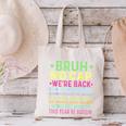 Gen A Slang Teachers Happy 1st Day Of School 2025 Students Canvas Tote Bag, gift for family, gift for coworker