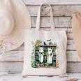 Ghost Plant Library Halloween Reading Books Teacher Vintage Canvas Tote Bag, gift for family, gift for coworker