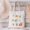 Ghost Reading Teacher Halloween Librarian Book Lover School Canvas Tote Bag, gift for family, gift for coworker