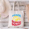 Grade 3 Super Squad Superhero Teacher Team Men Women Girls Kids Canvas Tote Bag, Super Teacher Tote Bags, gift for family, gift for coworker