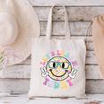 Groovy Retro Lets Learn Today Teacher Student Back To School Canvas Tote Bag, Groovy Teacher Tote Bags, gift for family, gift for coworker
