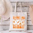 Groovy Teacher Halloween Trick Or Teach Ghost Men Women Kids Canvas Tote Bag, Groovy Teacher Tote Bags, gift for family, gift for coworker Groovy Teacher Halloween Trick Or Teach Ghost Men Women Kids Canvas Tote Bag, Groovy Teacher Tote Bags, gift for family, gift for coworker