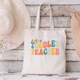Groovy Toddler Teacher Appreciation Back To School Canvas Tote Bag, Groovy Teacher Tote Bags, gift for family, gift for coworker Groovy Toddler Teacher Appreciation Back To School Canvas Tote Bag, Groovy Teacher Tote Bags, gift for family, gift for coworker