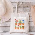 We All Grow At Different Rates Back To School Teacher Canvas Tote Bag, gift for family, gift for coworker