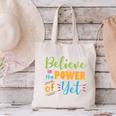 Growth Mindset Teacher Believe In The Power Of Yet Canvas Tote Bag, gift for family, gift for coworker Growth Mindset Teacher Believe In The Power Of Yet Canvas Tote Bag, gift for family, gift for coworker