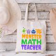 Halloween Monster Math Teacher Men Women Canvas Tote Bag, gift for family, gift for coworker Halloween Monster Math Teacher Men Women Canvas Tote Bag, gift for family, gift for coworker