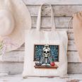 Halloween Teacher I'Ll Just Wait Until It's Quiet Women Canvas Tote Bag, gift for family, gift for coworker Halloween Teacher I'Ll Just Wait Until It's Quiet Women Canvas Tote Bag, gift for family, gift for coworker