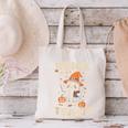 Halloween Teacher Shirts Women School Trick Or Teach Groovy Canvas Tote Bag, Groovy Teacher Tote Bags, gift for family, gift for coworker