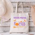 Halloween Teacher Or Student Hocus Pocus Everybody Focus For Men Women Kids Canvas Tote Bag, gift for family, gift for coworker Halloween Teacher Or Student Hocus Pocus Everybody Focus For Men Women Kids Canvas Tote Bag, gift for family, gift for coworker