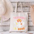 Halloween Teacher Teaching My Boos Costume Teacher Men Women Canvas Tote Bag, gift for family, gift for coworker