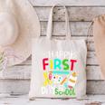 Happy First Day Of School Teacher Back To School Student Canvas Tote Bag, gift for family, gift for coworker Happy First Day Of School Teacher Back To School Student Canvas Tote Bag, gift for family, gift for coworker