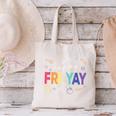 Happy Fri Yay Teacher Friday For Men Women Canvas Tote Bag, gift for family, gift for coworker