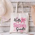 Hello Second Grade First Day Of School Coquette Teacher Girl Canvas Tote Bag, First Grade Teacher Tote Bags, gift for family, gift for coworker Hello Second Grade First Day Of School Coquette Teacher Girl Canvas Tote Bag, First Grade Teacher Tote Bags, gift for family, gift for coworker
