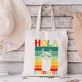 Hola Estudiantes Spanish Teacher Back To School 2025 Canvas Tote Bag, gift for family, gift for coworker