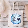 Ice Halloween Pun Costume Easy Lazy Team Group Teacher Canvas Tote Bag, gift for family, gift for coworker