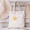 I'd Rather Bee Reading Teacher Librarian Book Lover Canvas Tote Bag, gift for family, gift for coworker