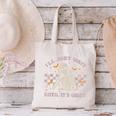I'Ll Just Wait Until It's Quiet Skeleton Teacher Canvas Tote Bag, gift for family, gift for coworker