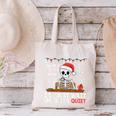I'Ll Just Wait Until It's Quiet Skeleton Teacher Christmas Canvas Tote Bag, gift for family, gift for coworker