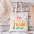 I’m Bilingual I Haha And Jaja Spanish Teacher Bilingual For Men Women Girls Kids Canvas Tote Bag, gift for family, gift for coworker